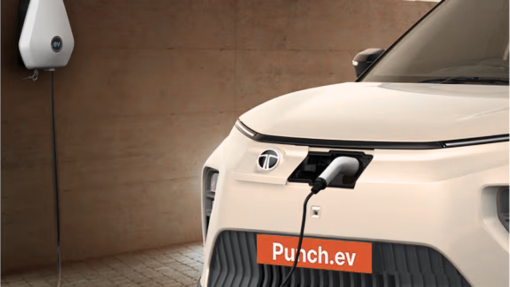 2026 Tata Punch.ev charging port and fast charging capability